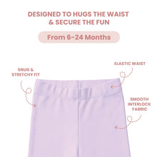 Load image into Gallery viewer, Baby Girl Elastic Waist Wide Leg Pants