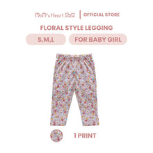 Load image into Gallery viewer, Baby Girl Floral Leggings