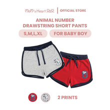 Load image into Gallery viewer, Baby Boy Short Pants With Drawstring