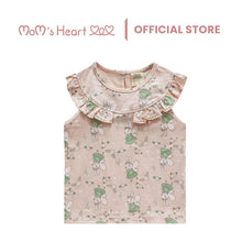 Load image into Gallery viewer, Baby Girl Sweet Bunny Sleeveless Top
