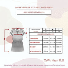 Load image into Gallery viewer, Baby Girl Stripe Collar Dress