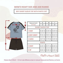 Load image into Gallery viewer, Baby Boy (1 Set) Puzzle Top & Shorts