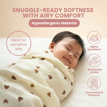 Load image into Gallery viewer, Baby Girl Muslin Swaddle (1 Pack)