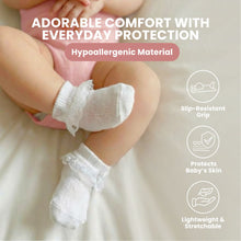 Load image into Gallery viewer, Baby Girl (1 Pack) Lace & Ribbon Socks
