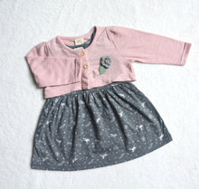 Load image into Gallery viewer, Valencia Dress and Cardigan Set