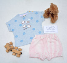 Load image into Gallery viewer, Hedgehog Spotted Shirt and Shorts Set
