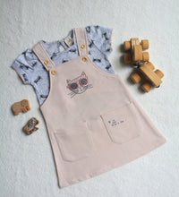 Load image into Gallery viewer, Little Animals Pinafore Set