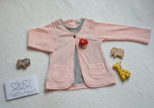 Load image into Gallery viewer, Sasha Attached Cardigan and Blouse Set