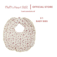 Load image into Gallery viewer, Baby Girl Muslin Ruffle Bib
