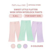 Load image into Gallery viewer, Baby Girl Elastic Waist Wide Leg Pants
