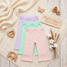 Load image into Gallery viewer, Baby Girl Elastic Waist Wide Leg Pants
