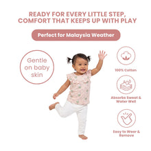 Load image into Gallery viewer, Baby Girl Sweet Bunny Sleeveless Top
