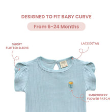 Load image into Gallery viewer, Baby Girl Embroidery Floral Table Top
