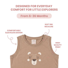 Load image into Gallery viewer, Baby Boy Sleeveless Tank Top Animal Print
