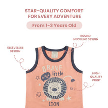 Load image into Gallery viewer, Baby Boy Lion Tank Top &amp; Pants (1 Set)
