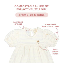 Load image into Gallery viewer, Baby Girl Cotton-Tail Puffy Ruffle Dress
