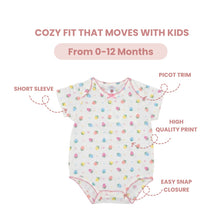 Load image into Gallery viewer, Infant Girl Short Fruit Romper

