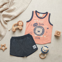 Load image into Gallery viewer, Baby Boy Lion Tank Top &amp; Pants (1 Set)
