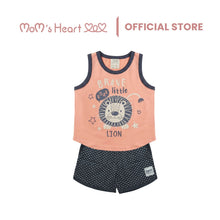 Load image into Gallery viewer, Baby Boy Lion Tank Top &amp; Pants (1 Set)

