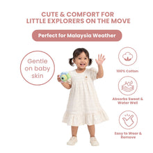 Load image into Gallery viewer, Baby Girl Cotton-Tail Puffy Ruffle Dress
