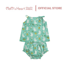 Load image into Gallery viewer, Baby Girl Bunny Top &amp; Shorts (1 Set)
