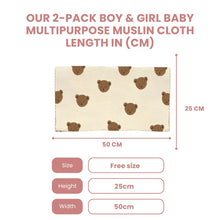 Load image into Gallery viewer, Baby Boy &amp; Girl Universal Cloth (1 Pack)
