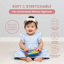 Load image into Gallery viewer, Baby Girl Flower Elastic Headband
