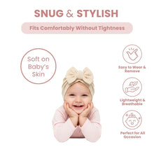 Load image into Gallery viewer, Baby Girl Cotton Turban Hat
