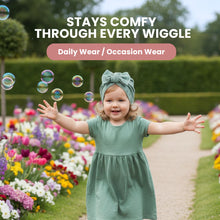 Load image into Gallery viewer, Baby Girl Cotton Turban Hat

