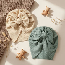 Load image into Gallery viewer, Baby Girl Cotton Turban Hat
