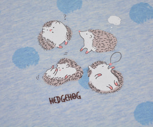 Hedgehog Spotted Shirt and Shorts Set