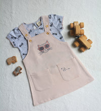 Load image into Gallery viewer, Little Animals Pinafore Set
